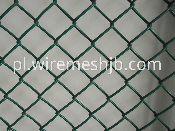 Vinyl Coated Chain Link Fence Fabric